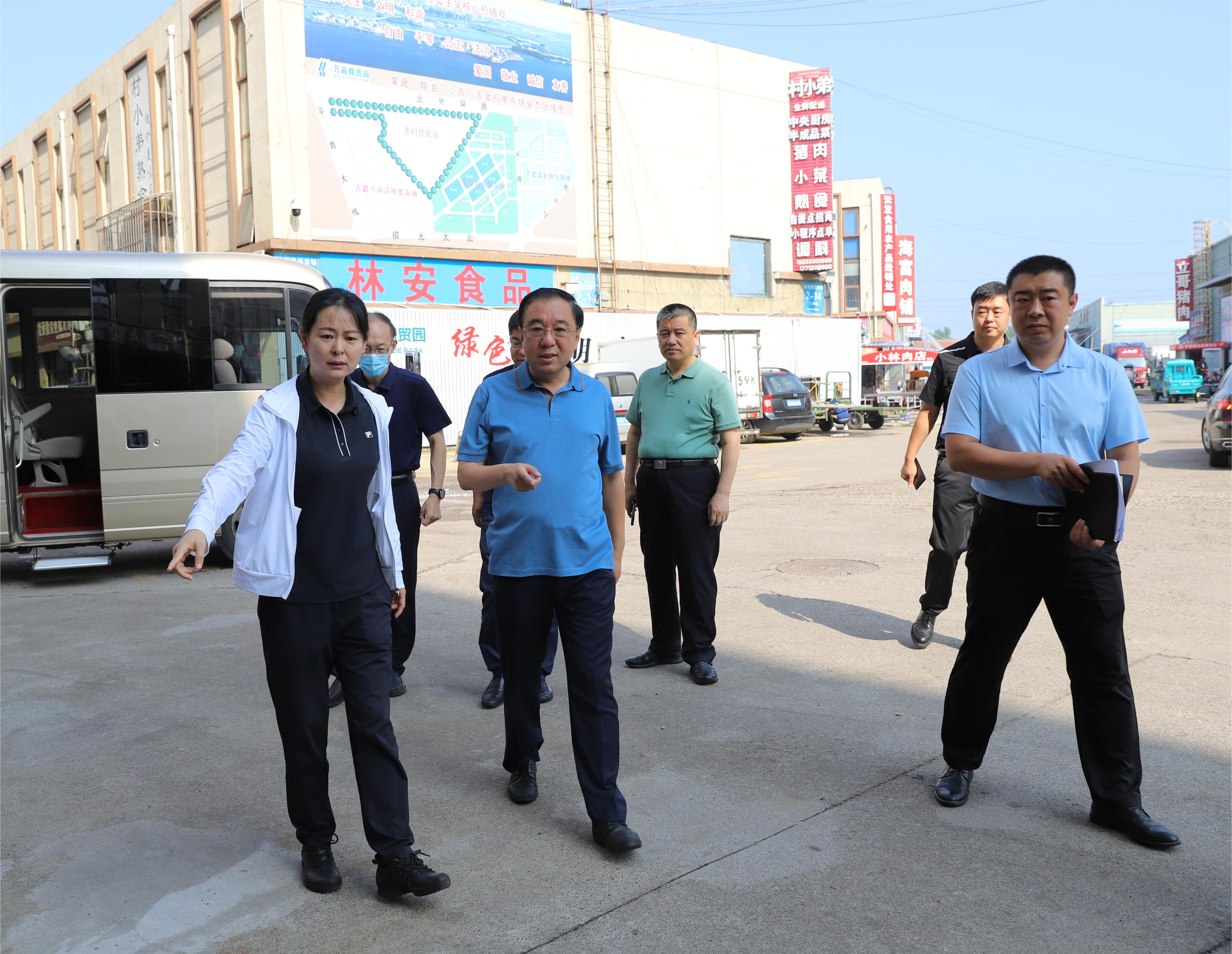 王文彬暗访检查文明城市常态化建设工作 迁安市人民政府