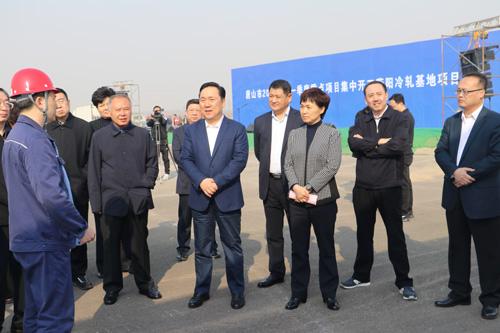 省委常委,唐山市委书记王浩,唐山市人大常委会主任郭彦洪,唐山市政协