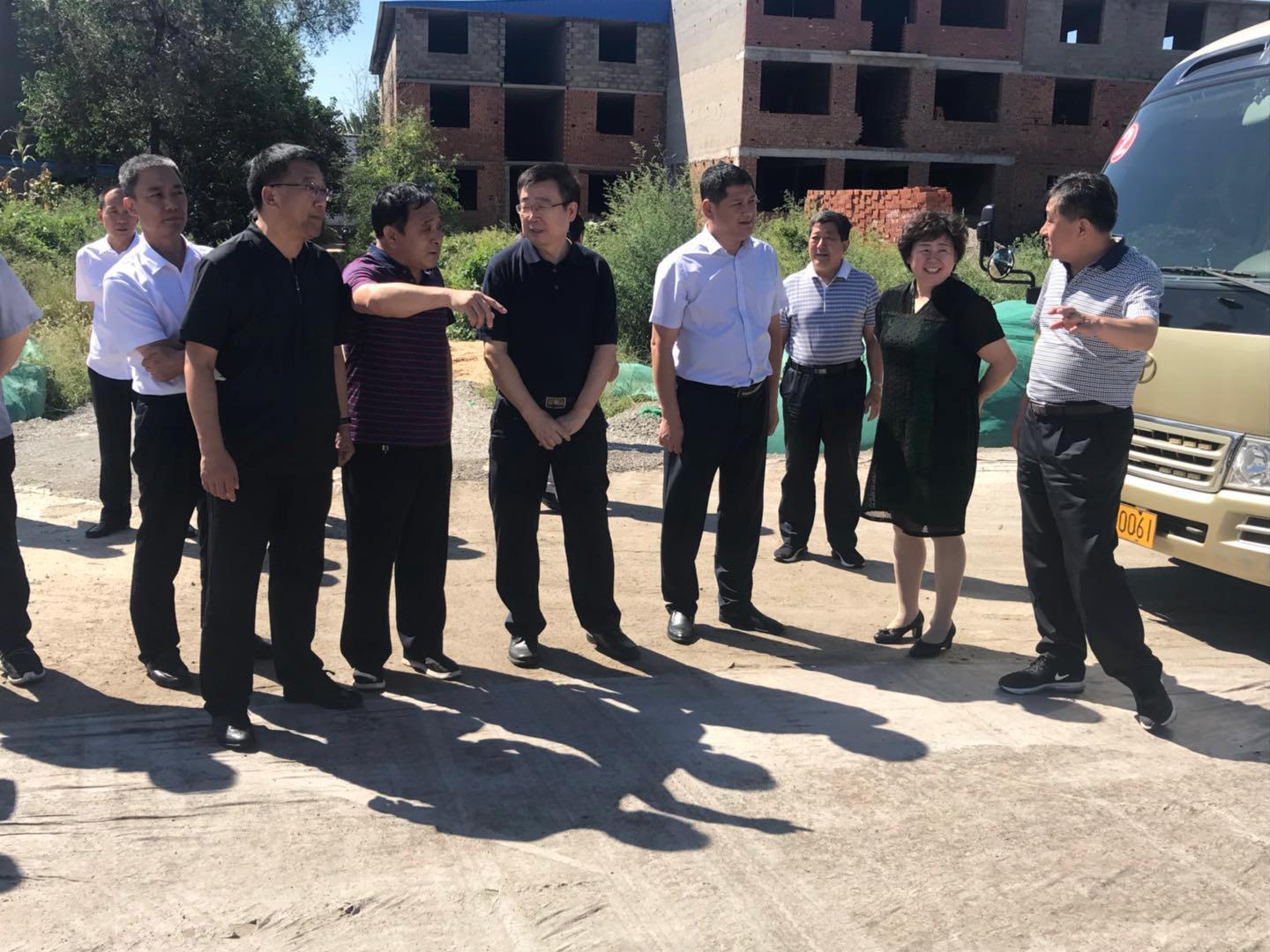 唐山市委副书记丁荣进迁调研"空心村"治理工作