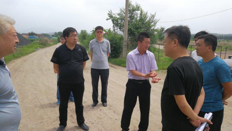 副市长郎文昌赴建昌营镇就生态环保工作进行督导检查